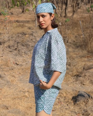 Tropical Serene Top- Green